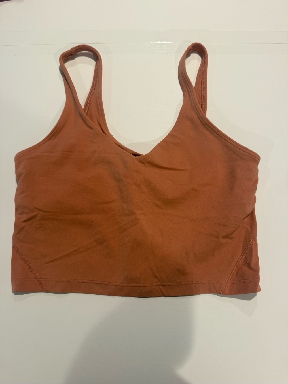 Lululemon Align Tank Top - cropped length - Size 8 - Dusty Rose